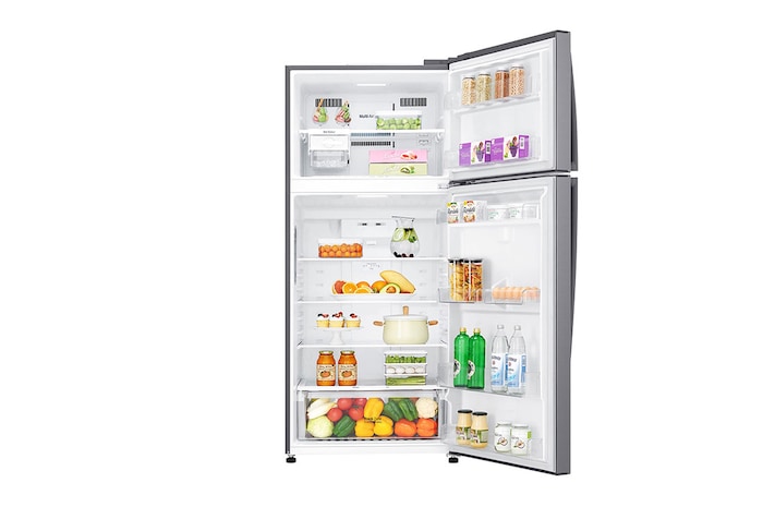 LG ثلاجة بفريزر علوي 19 قدم | Smart Inverter, LT19CBBSIN