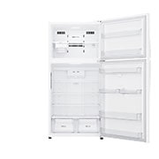 LG ثلاجة | علوي| 18 قدم | LinearCooling | Inverter| DoorCooling⁺™ | إضاءة LED, LT19CBBWIN