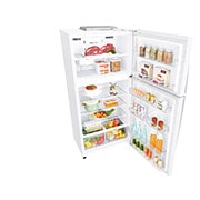 LG ثلاجة | علوي| 18 قدم | LinearCooling | Inverter| DoorCooling⁺™ | إضاءة LED, LT19CBBWIN