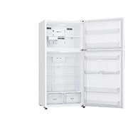 LG ثلاجة | علوي| 18 قدم | LinearCooling | Inverter| DoorCooling⁺™ | إضاءة LED, LT19CBBWIN