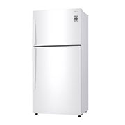 LG ثلاجة | علوي| 18 قدم | LinearCooling | Inverter| DoorCooling⁺™ | إضاءة LED, LT19CBBWIN