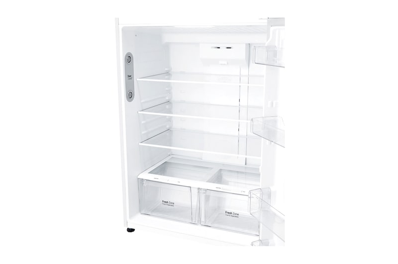 LG ثلاجة | علوي| 18 قدم | LinearCooling | Inverter| DoorCooling⁺™ | إضاءة LED, LT19CBBWIN