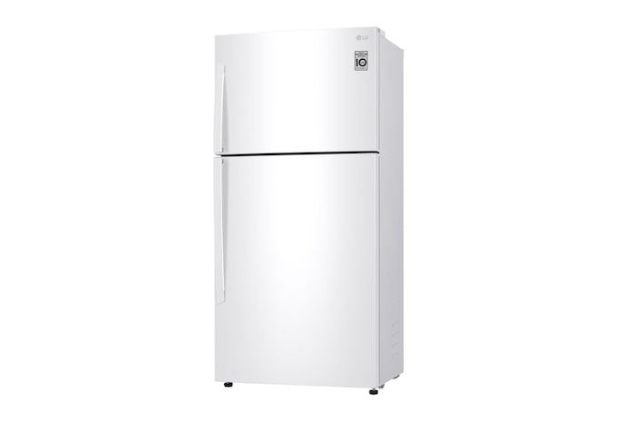 LG ثلاجة | علوي| 18 قدم | LinearCooling | Inverter| DoorCooling⁺™ | إضاءة LED, LT19CBBWIN
