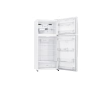 LG 18 قدم، ثلاجة بفريزر علوي، أبيض، تدفق هواء متعدد، موفر للطاقة، ضاغط خطي عاكس, LT19CBBWLN