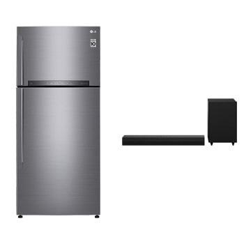 صورة أمامية لـ 17.9 قدم | علوي | LinearCooling | Inverter + مكبر الصوت LG Soundbar S30A مع WOW Orchestra وواجهة WOW Interface‏ LT19HBHSIN.S30A001