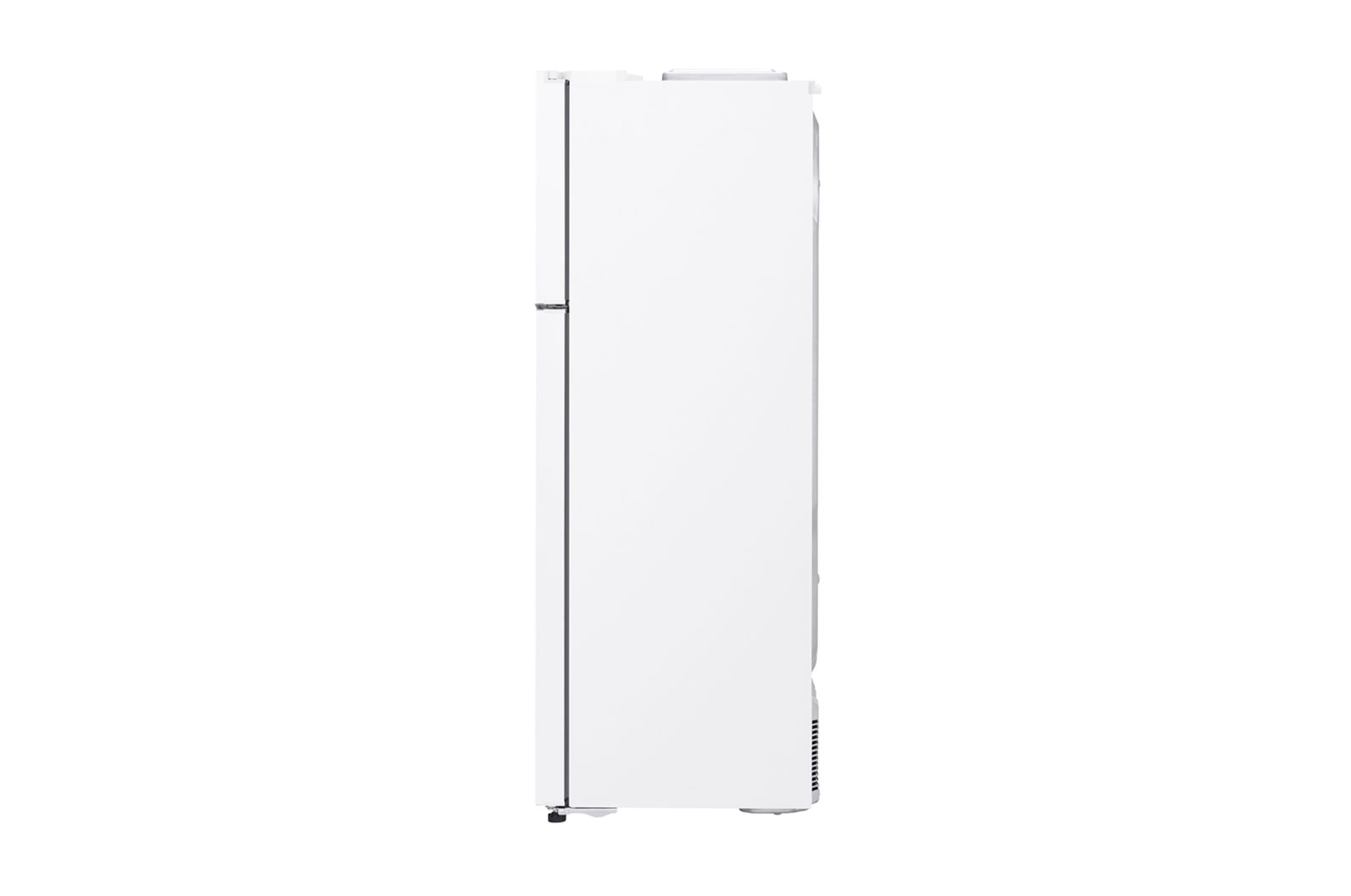 LG 20.9 قدمًا مكعبًا ، ثلاجة بفريزر علوي ، لون أبيض ، تدفق هواء متعدد ، ضاغط خطي عاكس موفر للطاقة, LT22CBBWLN