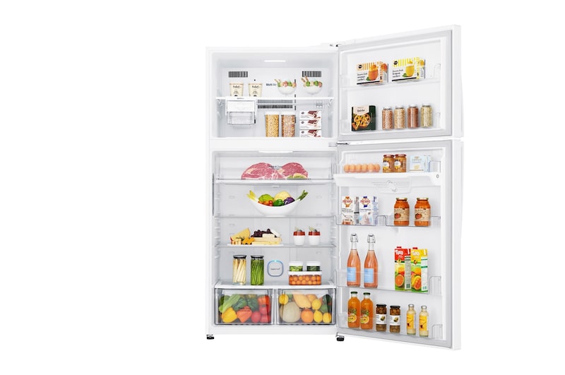 Front open View with food