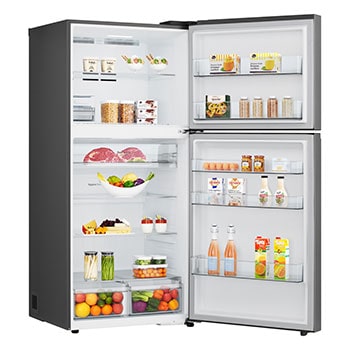 المُجمِّد العلوي مفتوح