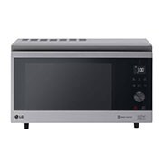 Front view of microwave oven