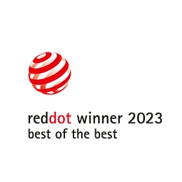 شعار Red Dot Design.