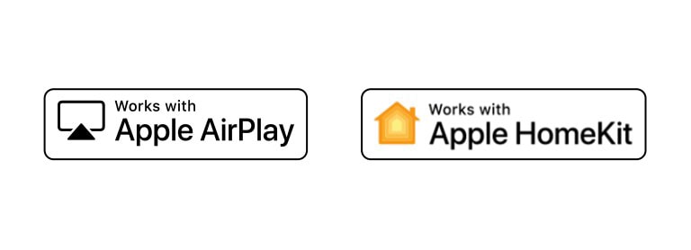 تفاصيل توضح شعارات Hey Google وalexa وApple Airplay و Apple HomeKit التي يتوافق معها ThinQ AI.