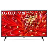 سلاسل تلفزيون LED الذكي مقاس 43 بوصة LM6370 من LG، تلفزيون LED الذكي بتقنية Full HD HDR، تلفزيون w/ThinQ AI