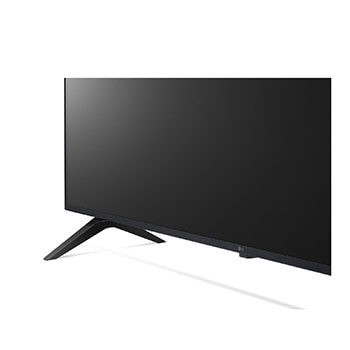 Close up view of the stand