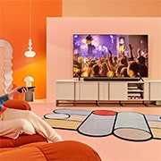 LG إل جي كيونيد 4K تلفاز ذكي 65 بوصة السلسة 80, معالج ألفا 7 الجيل الخامس, HGiG., 65QNED806QA