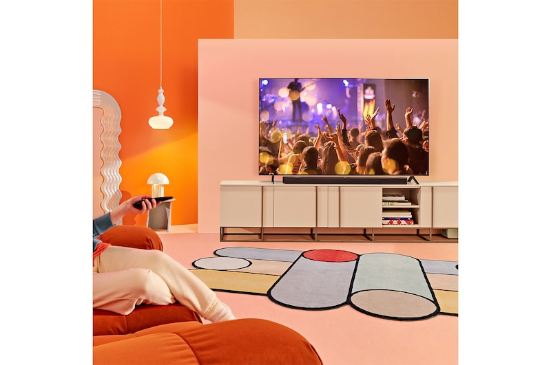 LG إل جي كيونيد 4K تلفاز ذكي 75 بوصة السلسة 80, معالج ألفا 7 الجيل الخامس, HGiG., 75QNED806QA