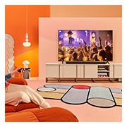 LG إل جي كيونيد 4K تلفاز ذكي 75 بوصة السلسة 80, معالج ألفا 7 الجيل الخامس, HGiG., 75QNED806QA