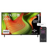 تلفزيون LG OLED AI B5 الذكي مقاس 55 بوصة بدقة 4K 120Hz ومدعوم بجهاز التحكم AI Magic remote وواجهة webOS25 طراز عام 2025 