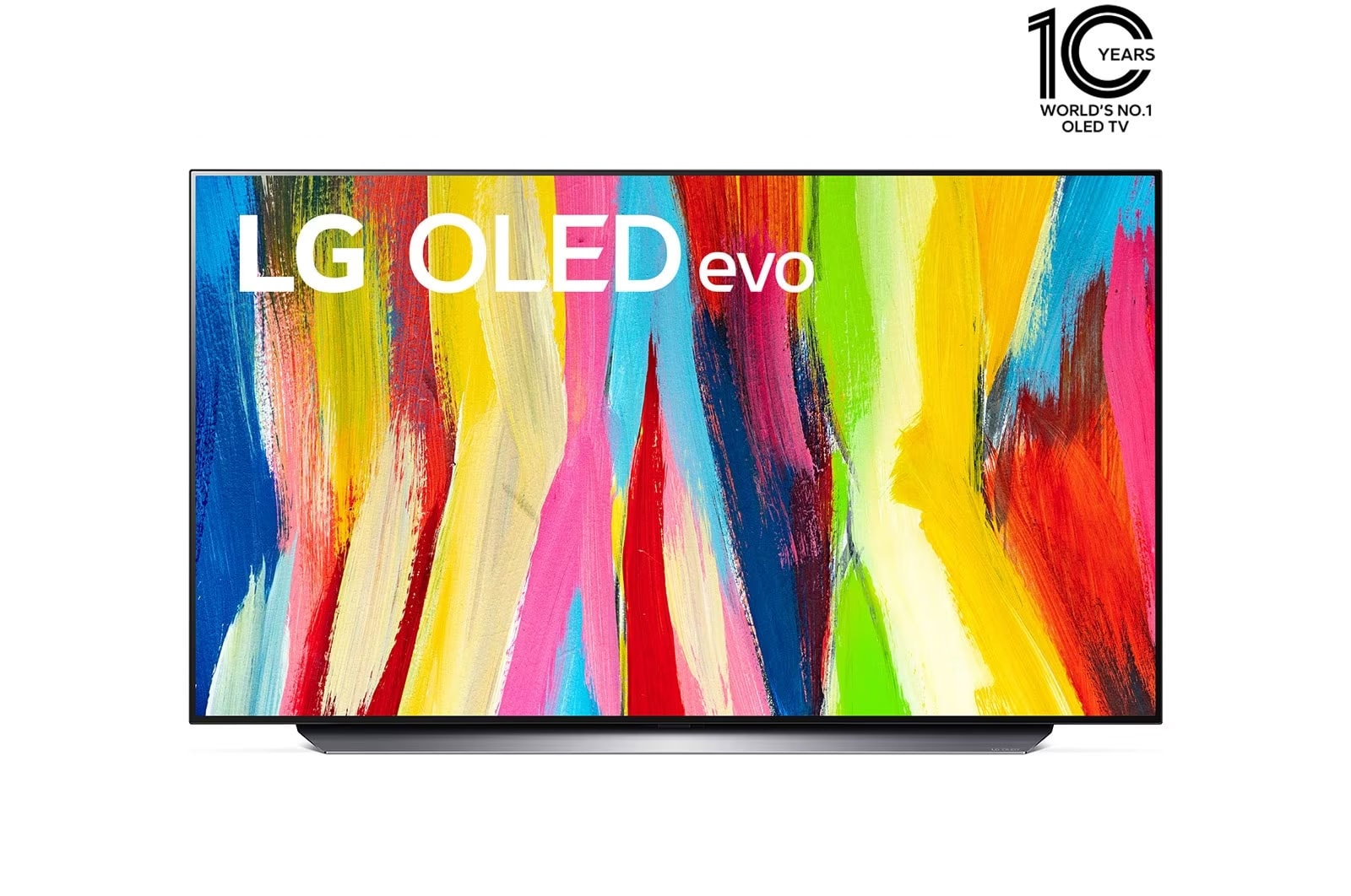 LG إل جي أوليد 4K تلفاز ذكي 48 بوصة السلسة C2, معالج ألفا 9 الجيل الخامس, جي-سينك, وفري سينك للألعاب ومعدل إستجابة 1 ملي ثانية., OLED48C26LA