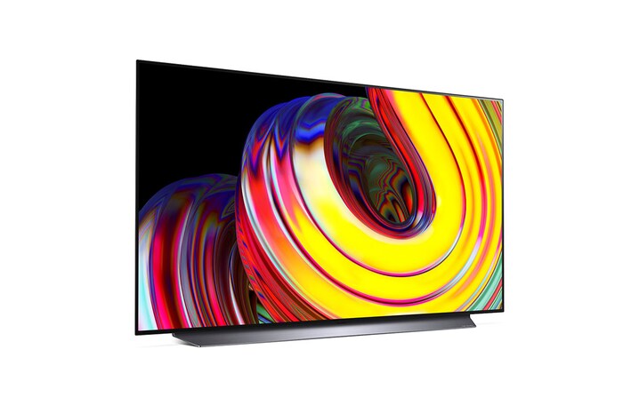 LG إل جي أوليد 4K تلفاز ذكي 65 بوصة السلسة CS, معالج ألفا 9 الجيل الخامس, جي-سينك, وفري سينك للألعاب ومعدل إستجابة 1 ملي ثانية., OLED65CS6LA