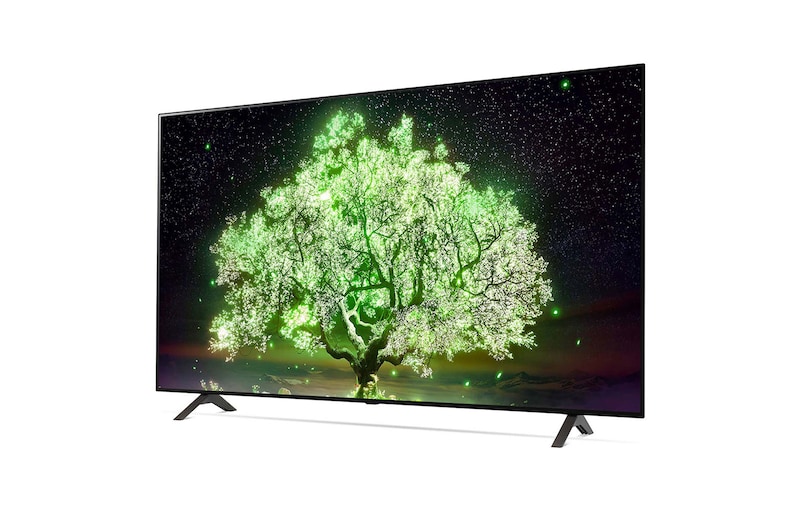 LG تلفزيون OLED مقاس 65 بوصة بدقة 4K من السلسلة A1 من إل جي، تلفزيون OLED ذاتي الإضاءة، معالج a7 من الجيل الرابع يعمل بالذكاء الاصطناعي بدقة 4K، لون أسود مثالي وألوان مثالية, OLED65A1PVA