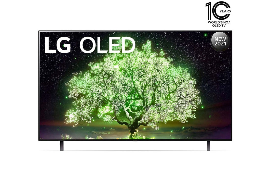 تلفزيون OLED مقاس 65 بوصة بدقة 4K من السلسلة A1 من إل جي، تلفزيون OLED ذاتي الإضاءة، معالج a7 من
