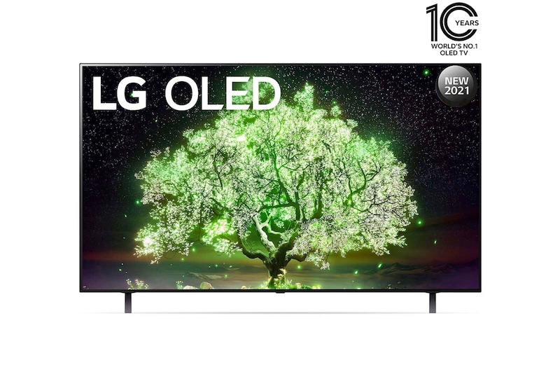 LG تلفزيون OLED مقاس 65 بوصة بدقة 4K من السلسلة A1 من إل جي، تلفزيون OLED ذاتي الإضاءة، معالج a7 من الجيل الرابع يعمل بالذكاء الاصطناعي بدقة 4K، لون أسود مثالي وألوان مثالية, OLED65A1PVA