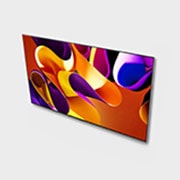 صورة بزاوية من الأعلى لتلفزيون LG OLED evo TV،‏ OLED G4
