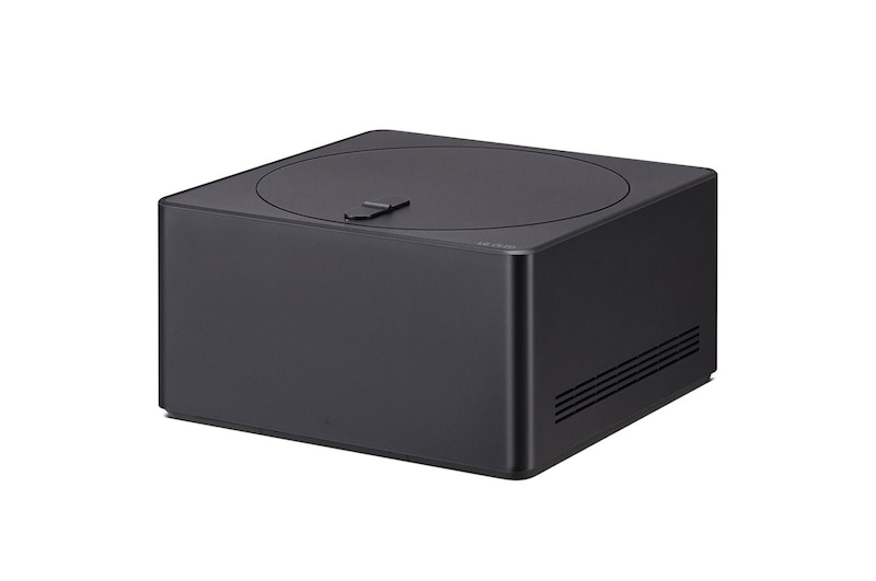 Sound bar side view