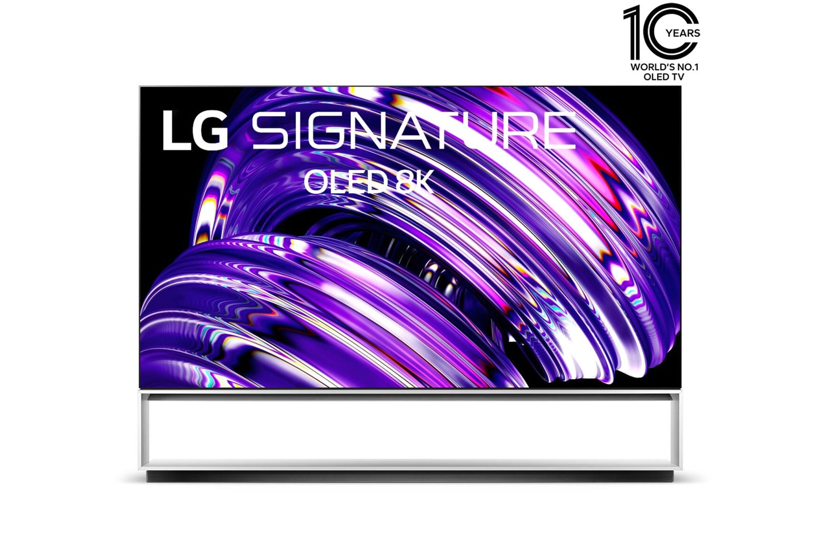 LG إل جي أوليد 8K تلفاز ذكي 88 بوصة السلسة Z2, معالج ألفا 9 الجيل الخامس, جي-سينك, وفري سينك للألعاب ومعدل إستجابة 1 ملي ثانية., OLED88Z26LA