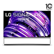 LG إل جي أوليد 8K تلفاز ذكي 88 بوصة السلسة Z2, معالج ألفا 9 الجيل الخامس, جي-سينك, وفري سينك للألعاب ومعدل إستجابة 1 ملي ثانية., OLED88Z26LA