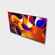 صورة بزاوية من الأعلى لتلفزيون LG OLED evo TV،‏ OLED G4