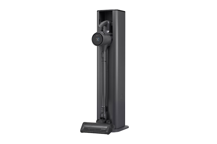 LG CordZero™ A9Kompressor، محطة شحن ذاتية التفريغ، مكنسة كهربائية يدوية