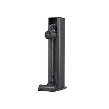LG CordZero™ A9Kompressor، محطة شحن ذاتية التفريغ، مكنسة كهربائية يدوية