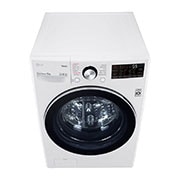 LG ذات تحميل أمامي سعة 15 كجم | ™SmartThinQ | باب من الزجاج المقوى, WF1510WHT