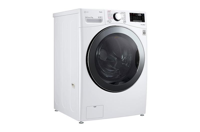 LG باب أمامي | سعة 17 كجم | Steam | إضافة ملابس, WF1711WHT