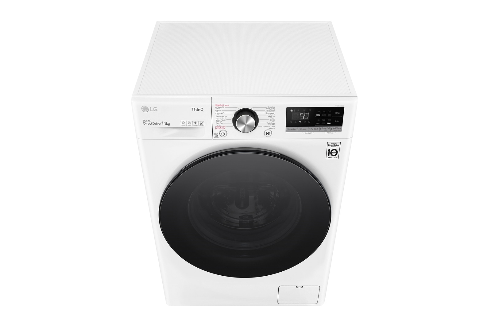 Close-up of all-in-one bag