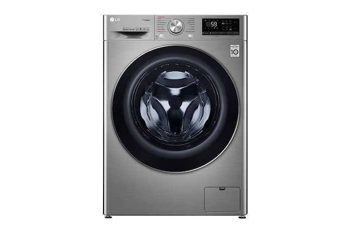 LG غسالة سعة 10.5 كجم ذات تحميل أمامي مع AI DD™، لون VCM, WFV1114XMT
