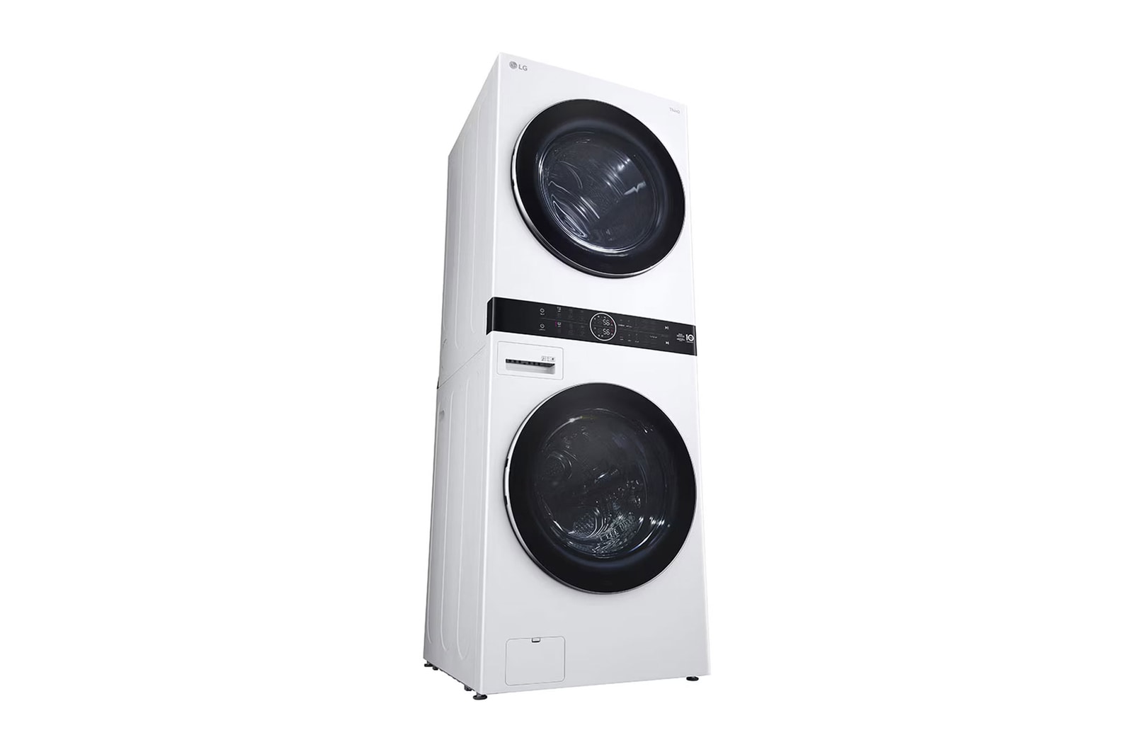 LG وحدة واحدة تحميل أمامي | مع لوحة تحكم بالمنتصف | ™TurboWash 360, WK2116WHT1