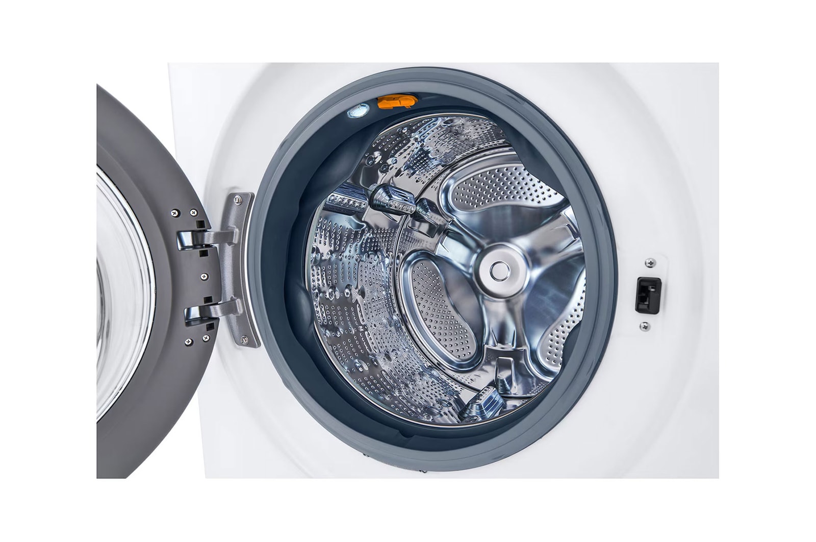 LG وحدة واحدة تحميل أمامي | مع لوحة تحكم بالمنتصف | ™TurboWash 360, WK2116WHT1