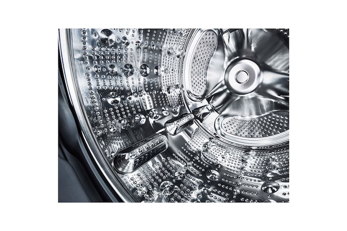 LG غسالة ومجفف وحدة واحدة| 21 كجم | تحميل أمامي | مع لوحة تحكم بالمنتصف | AI DD | TurboWash™ 360 | ™+Steam | لوحة التحكم باللغة العربية فقط, WK2116WHT1