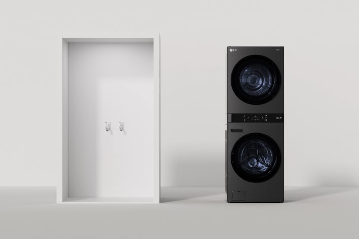 مقطع فيديو يوضح كيفية تركيب WashTower عندما يكون الصنبور في الخلف