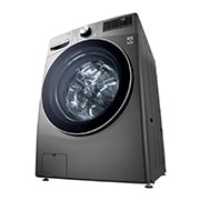 LG غسالة 15 كم | تعبئة أمامية  | Turbo Wash | Steam| ThinQ, WS1508XMT