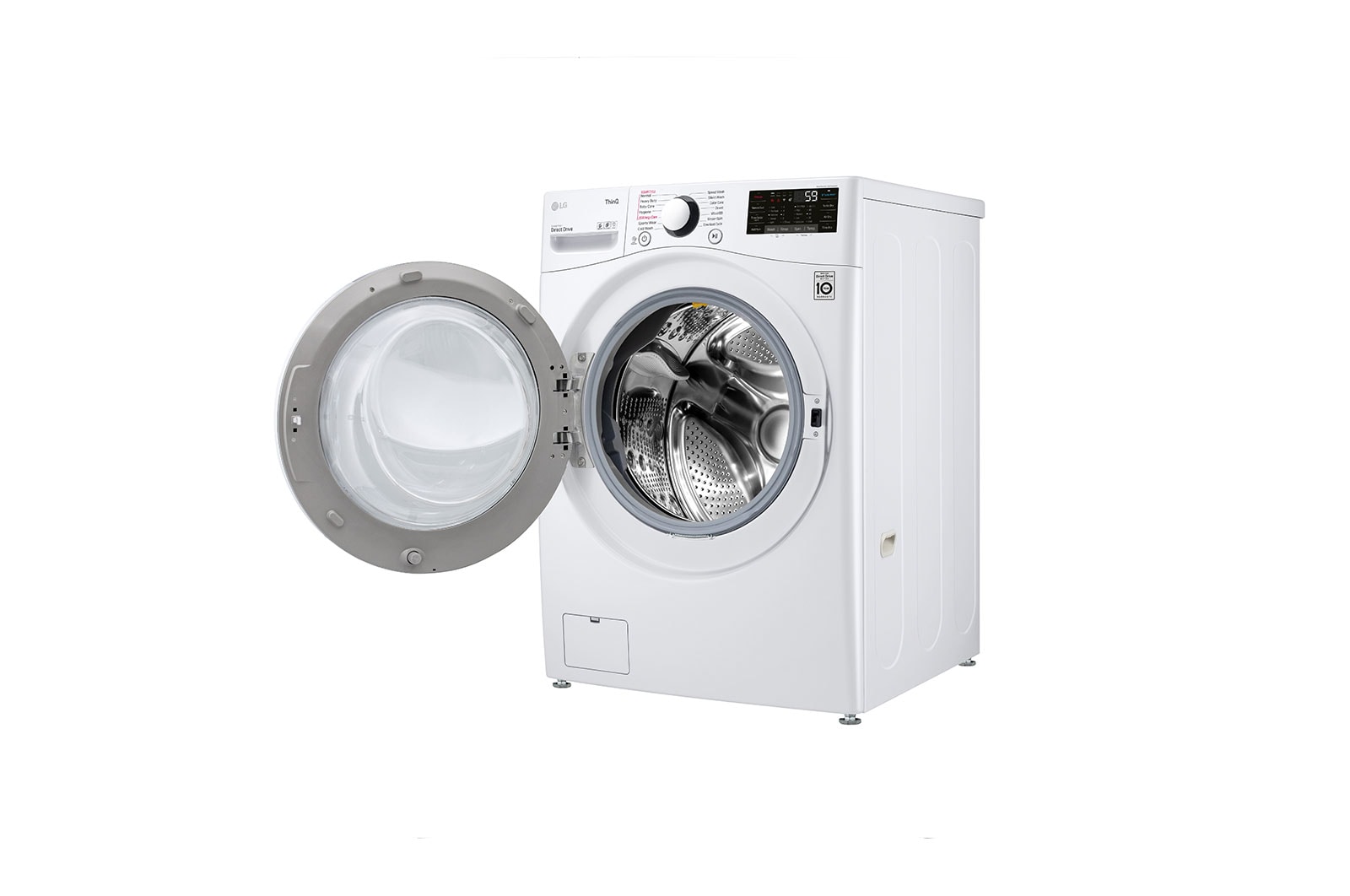 LG غسالة 17 كجم | مجفف 10 كجم | Steam | Turbo , WS1710WHT
