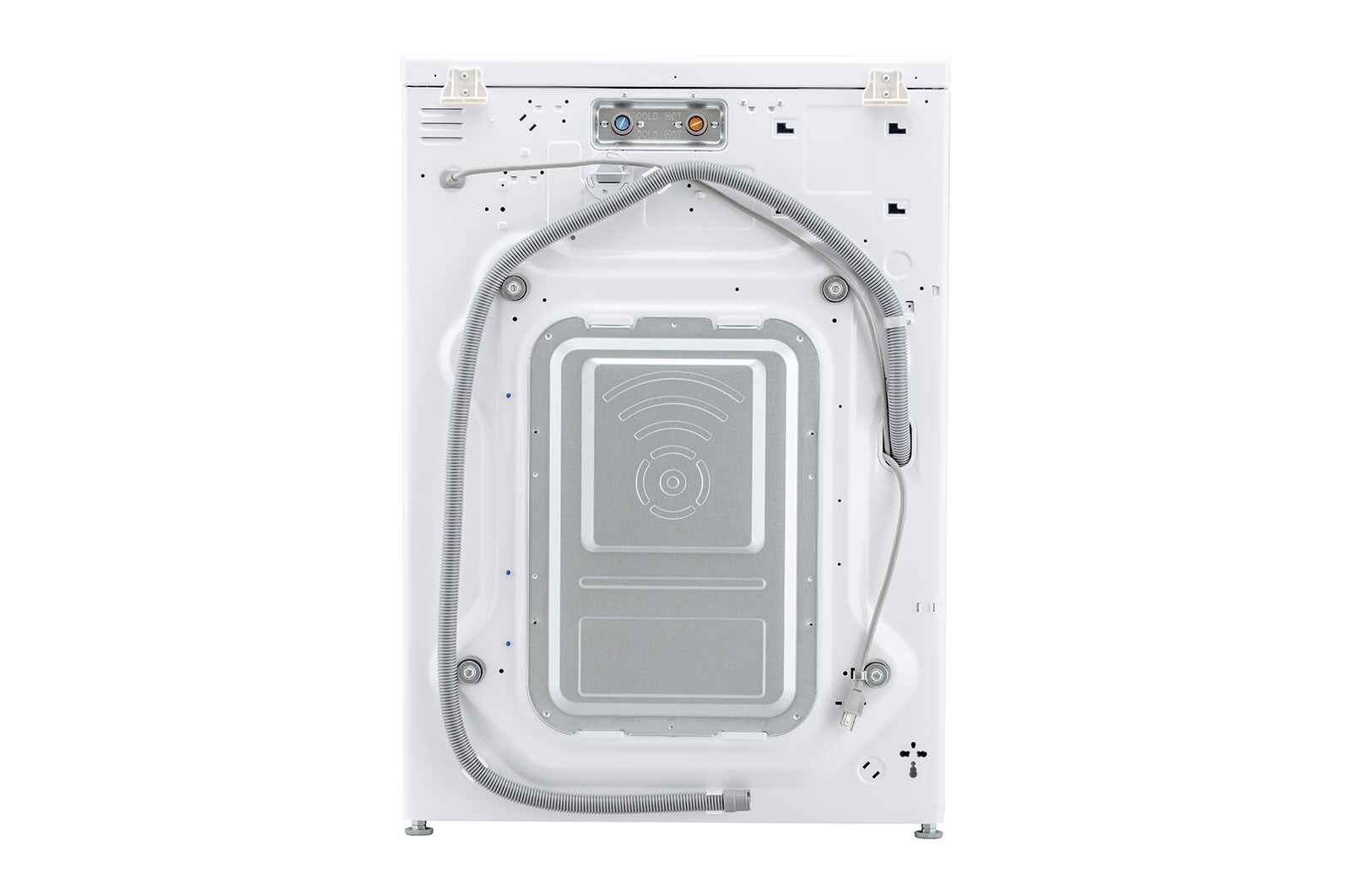 LG غسالة 17 كجم | مجفف 10 كجم | Steam | Turbo , WS1710WHT
