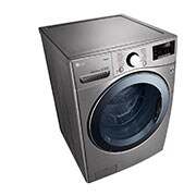 LG سعة 17 كجم، كومبو (غسالة ومجفف)، لون فضي بلاتيني، WiFi، تقنية TurboWash, WS1710XMT
