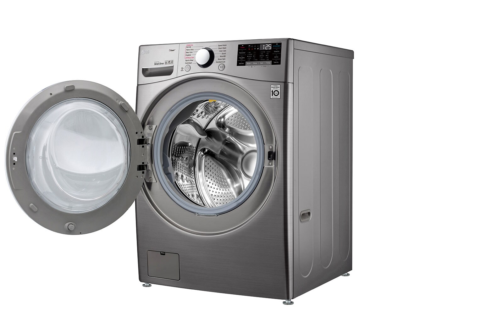 LG تعبئة امامية | 19 كجم | مجفف 11 كجم | بخار, WS1911XMT