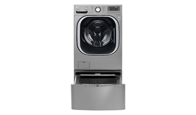 LG  حمولتان للغسيل 20 كجم + 11 كجم  مع غسالة LG TWINWash™‎, WS2011XM