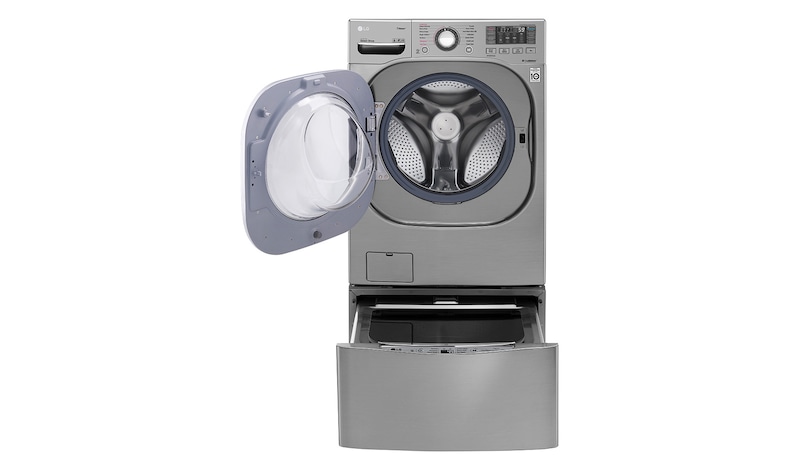 LG  حمولتان للغسيل 20 كجم + 11 كجم  مع غسالة LG TWINWash™‎, WS2011XM