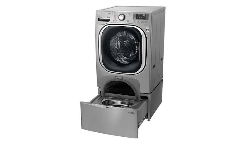 LG  حمولتان للغسيل 20 كجم + 11 كجم  مع غسالة LG TWINWash™‎, WS2011XM