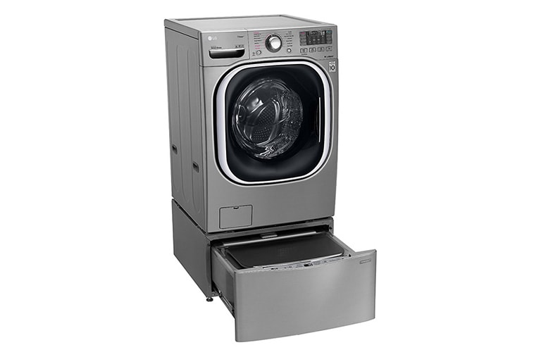 LG  حمولتان للغسيل 20 كجم + 11 كجم  مع غسالة LG TWINWash™‎, WS2011XM